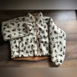 Buttermelon Floral Fleece Jacket